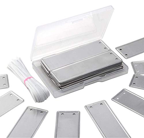 Aluminum Plant Labels, Double Sided Metal Labels, Metal Label Tree