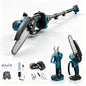 4-in-1 Cordless Pole Saw & Pruning Shears Kit with 7FT Extension Pole