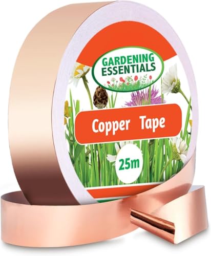 Copper Tape(2/5inchX82FT),Copper Foil Tape with Conductive Adhesive for Guitar,EMI Shielding,Electrical Repairs-Enhance Stability, Grounding, Crafts, DIY - size: 2/5inchX82FT