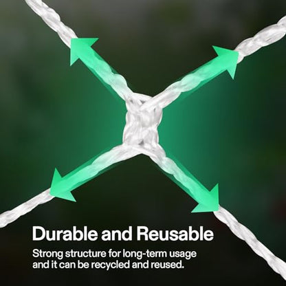 VIVOSUN Trellis Netting Heavy-duty Polyester 5'x30' 1 Pack - size: 5'x30' - 6''square mesh