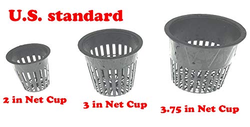 HORTIPOTS 2 Inch Net Pot, Wide Rim Design (Set of 75)
