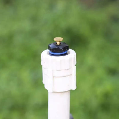 20pcs Atomizing Sprinkler Nozzle, 1/2 inch Garden Misting Emitters - color: Blue 20pcs1/2" misting nozzle