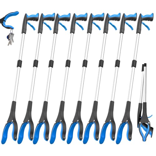 8 Pack 32 Inch Grabber Reacher Tool, Trash Grabbers, Trash Pickers - size: 32-Inch (Pack of 8)