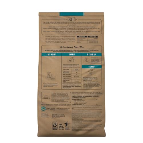 O.M. Scott & Sons Natural Grass Food, 12.72 lbs. (2-Pack) - color: Fertilizer, size: 2 Pack