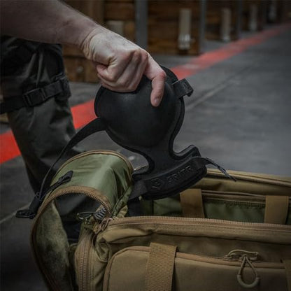 GRITR Tactical Knee Pads - Heavy Duty Professional Knee Protectors, Black - color: Black, size: Regular