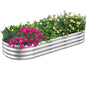 RAYKEEP 5x2x1 ft Galvanized Raised Garden Beds, Pack of 01 - Silver - color: 1pcs, size: 5x2x1 ft