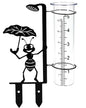 Cute Ant Rain Gauge Outdoor, Metal Gauge Stake with Acrylic Clear Tube