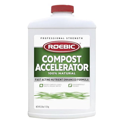 Roebic CA-1 Bacterial Compost Accelerator: 2.5 pounds, for faster composting, 2.5 LBS (Pack of 12) - size: 2.5 LBS (Pack of 12)