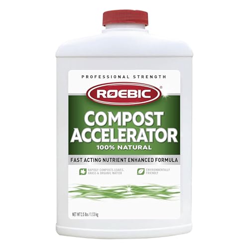 Roebic CA-1 Bacterial Compost Accelerator: 2.5 pounds, for faster composting, 2.5 LBS (Pack of 12) - size: 2.5 LBS (Pack of 12)