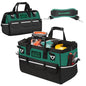 GRENPRO 13.5" Small Tool Bag Organizer, Wide Mouth Portable Toolbox - size: 14 Inch Soft Bottom