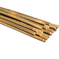 Natural Bamboo Poles, Eco-Friendly Plant Support Garden Stakes 16 Inch Long (20-Count)