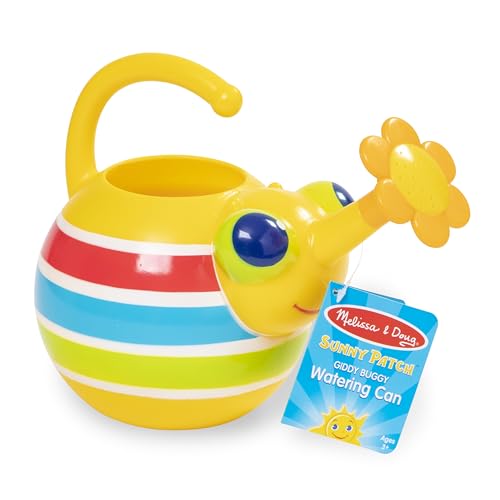 Melissa & Doug Sunny Patch Giddy Buggy Watering Can with Flower-Shaped Spout