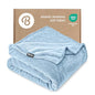 Bare Home Fleece Blanket Luxury Microplush (Full/Queen, Light Blue) - color: 08 - Light Blue, size: Full/Queen