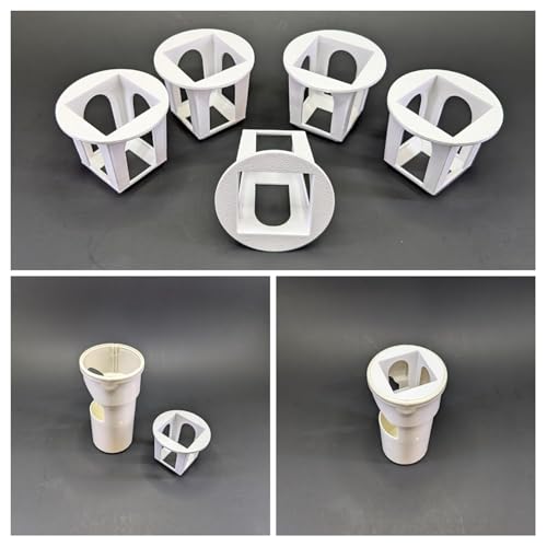 Grow Cubes for Hydroponic System/Compatible with Gardyn (10 Grow Cubes / 10 W&B caps) - style: 10 Grow Cubes / 10 W&B caps
