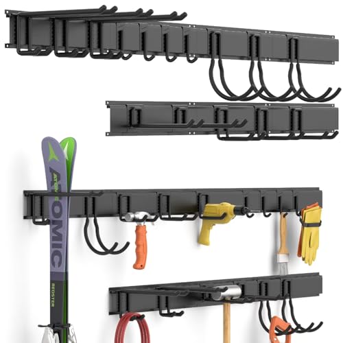 Ultrawall Wall Mounted Garage Tool Organizer, Garden Tool Organization