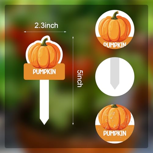 60pcs Vegetable Plant Label Signs Waterproof Fruit Plant Tag