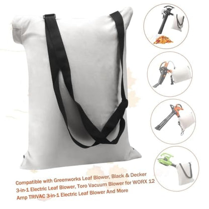 Universal Leaf Vacuum Blower Bag,Tear-Resistant Suitable for Most Blowers,Yard Waste Collection & Lawn Debris