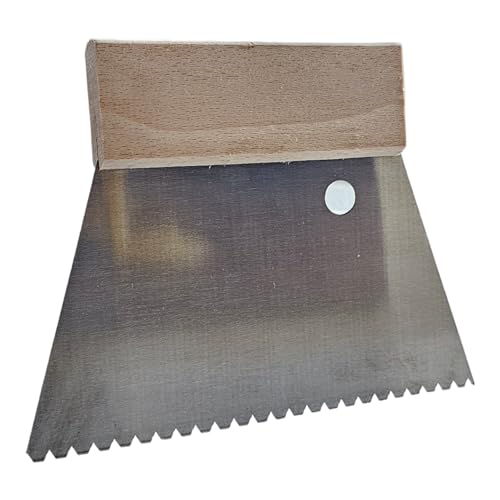 170mm (6.7 Inch) B3 Notched Trowel for Precise Adhesive Application – Professional-Grade Tool"