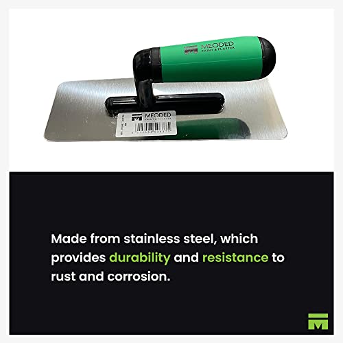 Stainless Steel Plaster Trowel, (5.5x2inch) Venetian Plaster Trowel, Plaster Tool, Mini 40x80x140mm, Meoded Paint & Plaster - size: 40x80x140mm