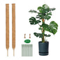 2 Pack 27.56-Inch Bendable Moss Poles for Monstera and Climbing Plants - size: 2 Pack - 70cm