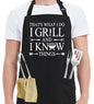 Kaidouma Funny Grilling Aprons for Men - Men's Cooking Chef BBQ Grill Apron - color: That's What I Do I Grill