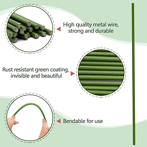 20Pcs Plant Stakes, 16IN Orchid Support Stakes for Indoor Plants - size: 16 Inches