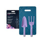 Fiskars 3-Piece Garden Tool Set with Trowel, Cultivator & Kneeling Pad - style: Knee Pad, Trowel & Cultivator Set