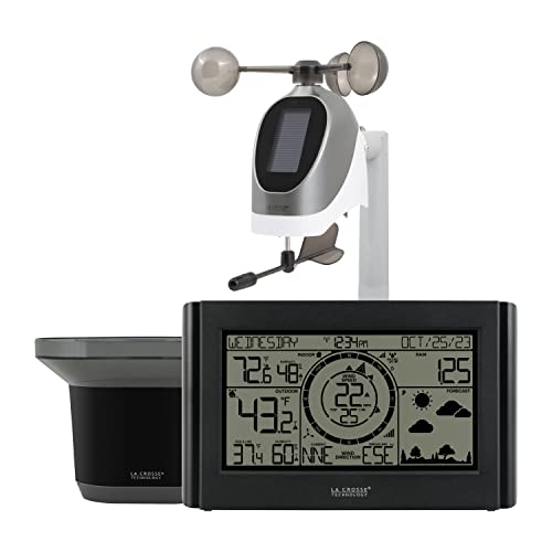 La Crosse Technology 328-96087-INT Black & White Professional Weather Station