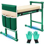 Saker 2026 Upgraded Garden Kneeler and Seat with 500LB Frame & Soft Pad - size: Basic version