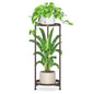 iDavosic.ly 2 Tier Metal Plant Stand Indoor Outdoor, 29 Inch Tall, Bronze - color: Violet Bronze