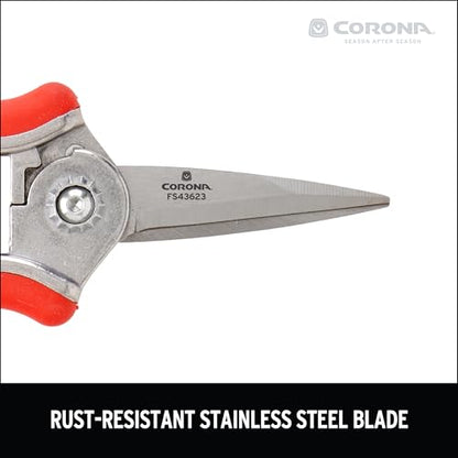 Corona Tools FS43623 Yard Essentials Mini Floral Snips, Red - size: Floral Snips