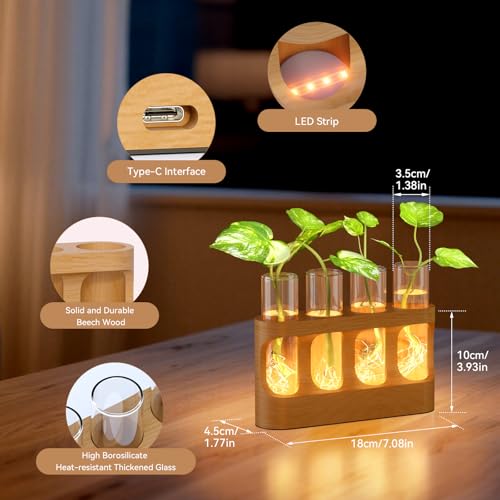 Plant Propagation Station with 9-Speed Adjustable LED Lights