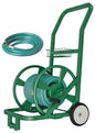 Artigarden Garden Hose Reel Cart with Wheels, Holds 125 ft 5/8" Hose, Green