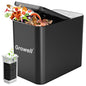 Growell Electric Composter for Kitchen, 3.2L Indoor Countertop Compost Bin - color: Black