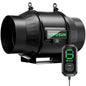 VIVOSUN T6 6" Inline Fan &Cycle Mode Speed Controller, 408 CFM Aerozesh Fan - color: Black Pro, size: 6"