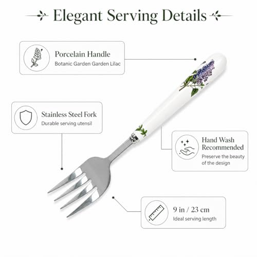 Portmeirion Botanic Garden Stainless Steel Serving Fork