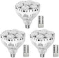 SANSI Dimmable Grow Light Bulb Full Spectrum， 40W (Pack of 3) - size: PPFD 345 (Pack of 3)