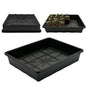 Soil Blocking Trays 15x12inch Mesh Tray 10 Pack Seed Starter Tray Mesh Bottom Trays for Soil Blocks, Seedling, Microgreen, Wheatgrass - size: 10P Mesh Trays