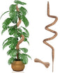 60 Inch Moss Pole, Bendable Moss Pole for Plants Monstera, Tall Moss Poles for Climbing Plants Indoor, Large Support, Garden Trellis Stick Stakes for Plants - size: 60 Inch