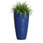 Mayne Modesto 42in Tall Round Modern Planter, Neptune Blue - color: Neptune Blue, size: 42 Inch