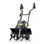 Etoolab Electric Tiller for Gardening, 15-Amp 1800W Corded Rototiller