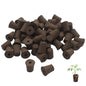 60Pack Grow Sponges, Seed Starter Plugs for Seeds and Cuttings, Suitable for Hydroponic Systems and Soil Cultivation for Indoor and Outdoor Plant Rooting Herbs Vegetables Cultivation Planting Sponges