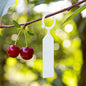 KINGLAKE GARDEN 100Pcs White Plastic Plant Tree Tags Ring Tag