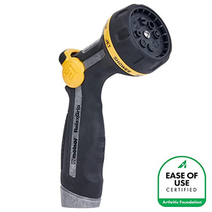 Melnor RelaxGrip Metal 8-Pattern Hose Nozzle: Thumb Operation - size: 8-Pattern, style: Thumb Control