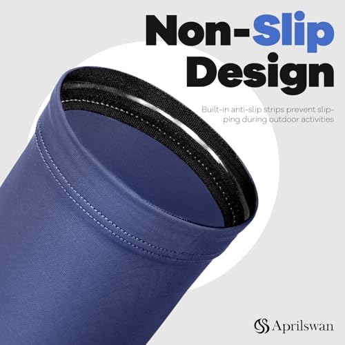 Arm Sleeves, UV Sun Protection Cooling Arm Covers for Men/Women - color: 1 Pairs - Dark Gray
