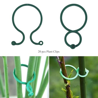 Plant Stake Support, Adjustable Height 16" or 30" for Garden Support Stake - size: 30inch