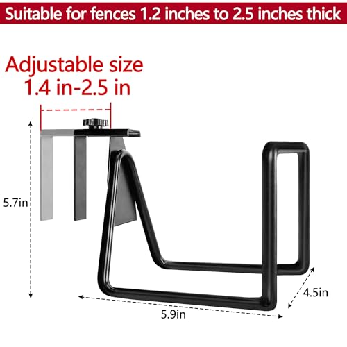 Adnee 2 Pack Garden Hose Holder, Heavy Duty Wall Mount Hose Hanger