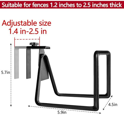 Adnee 2 Pack Garden Hose Holder, Heavy Duty Wall Mount Hose Hanger