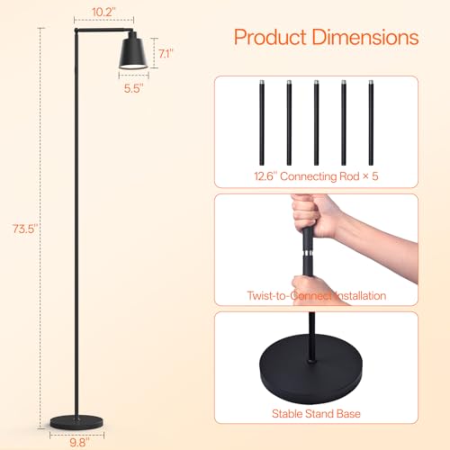 Bstrip 78" Tall Standing Grow Light, F11 Pro Grow Lights for Indoor Plants