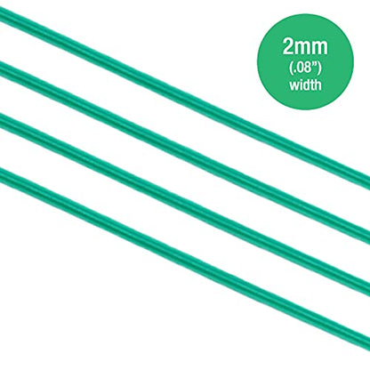 Twist Ties, Plastic Coated Wire for Garden Plant, Built-in Cutter, 328 Feet